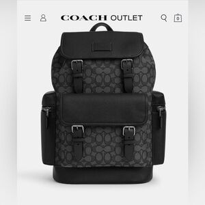 Sprint Backpack In Signature Jacquard